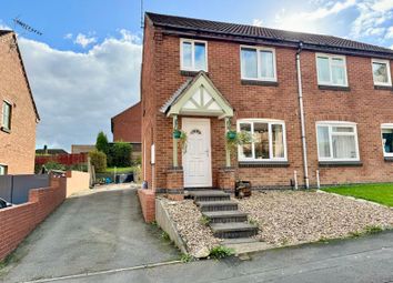 Thumbnail 3 bed semi-detached house for sale in Quelch Close, Hugglescote, Coalville