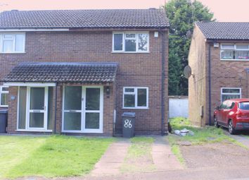 Thumbnail 2 bed semi-detached house to rent in Copeland Avenue, Leicester