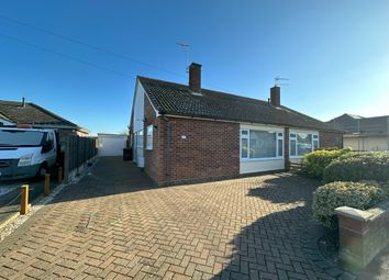 Thumbnail 3 bed semi-detached bungalow for sale in Felix Road, Stowupland, Stowmarket