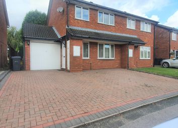 Thumbnail 3 bed semi-detached house to rent in Blakemore Drive, Sutton Coldfield, West Midlands