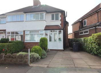 Thumbnail 3 bed semi-detached house to rent in Charlbury Crescent, Birmingham