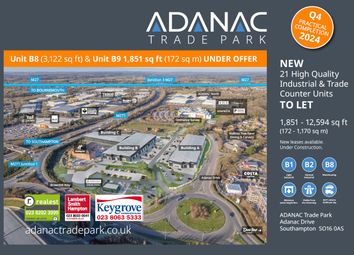 Thumbnail Industrial to let in Adanac Trade Park, Adanac Drive, Southampton