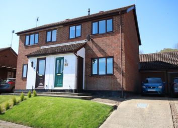 Thumbnail Semi-detached house for sale in Chequers Rise, Great Blakenham, Ipswich, Suffolk