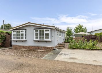 Thumbnail 2 bed mobile/park home for sale in Weybridge Park, Addlestone, Surrey