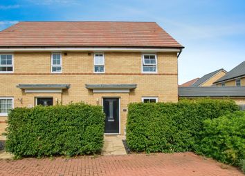 Thumbnail 3 bed semi-detached house for sale in Aqua Drive, Hampton Water, Peterborough