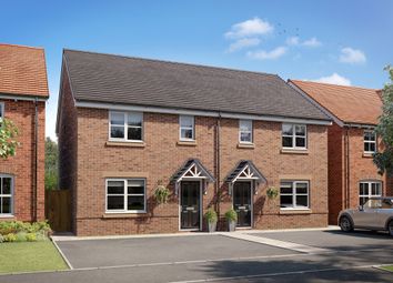 Thumbnail Semi-detached house for sale in "The Galloway" at Lovesey Avenue, Hucknall, Nottingham