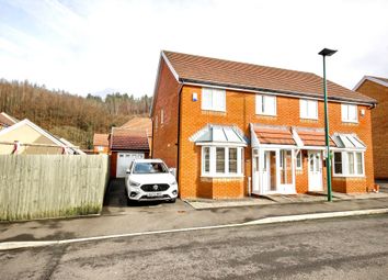 Thumbnail Semi-detached house for sale in Copper Beech Drive, Tredegar