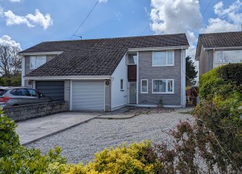 Thumbnail Semi-detached house for sale in Treloggan Road, Newquay