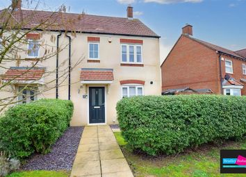 Thumbnail 3 bed semi-detached house for sale in Cheesemans Green Lane, Ashford, Kent