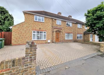 Thumbnail 4 bed semi-detached house to rent in Oaks Road, Stanwell, Staines