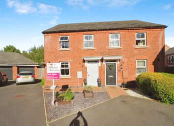 Thumbnail 3 bed semi-detached house for sale in Fenny Copse Lane, Quorn, Loughborough