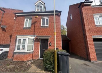 Thumbnail Detached house to rent in Thornborough Way, Leicester
