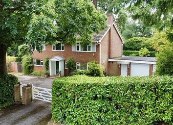 Thumbnail 4 bed detached house for sale in Brackendale Road, Camberley