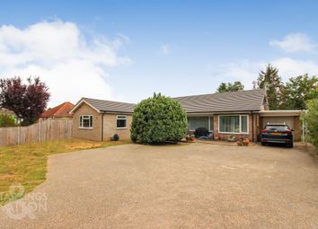 Thumbnail 5 bed detached bungalow for sale in Norwich Road, Lenwade, Norwich