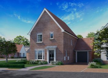 Thumbnail Detached house for sale in Bure Gardens, Coltishall, Norwich