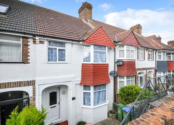 Thumbnail 3 bed terraced house for sale in Castlewood Drive, London