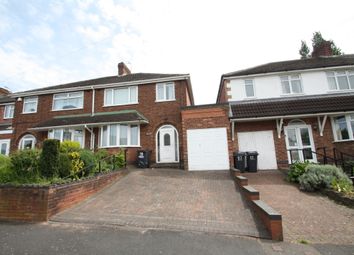 Thumbnail 3 bed semi-detached house for sale in Woodcroft Avenue, Handsworth Wood, Birmingham