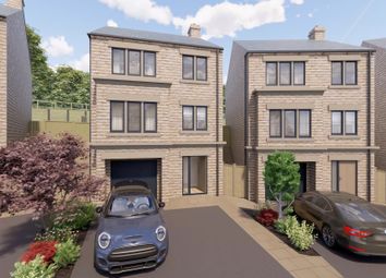 Thumbnail 4 bed detached house for sale in The Bayport, Uplands, Woolley Bridge, Hadfield, Glossop