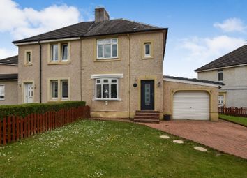 Thumbnail 2 bed semi-detached house for sale in Bent Crescent, Uddingston, Glasgow
