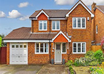 Thumbnail 4 bed detached house for sale in Broomfields, Hartley, Longfield, Kent