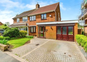 Thumbnail 3 bed semi-detached house for sale in Queen Elizabeth Avenue, Walsall, West Midlands