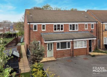 Thumbnail Semi-detached house for sale in Saxonbury Way, Peterborough