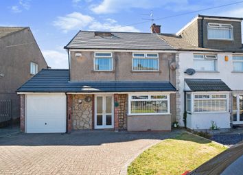 Thumbnail 3 bed semi-detached house for sale in Brundall Crescent, Culverhouse Cross, Cardiff