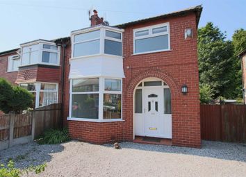 Thumbnail 3 bed semi-detached house to rent in Downs Drive, Timperley, Altrincham