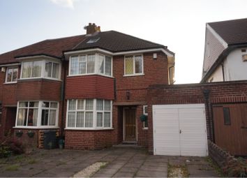 Thumbnail 3 bed semi-detached house to rent in Chester Road North, Sutton Coldfield