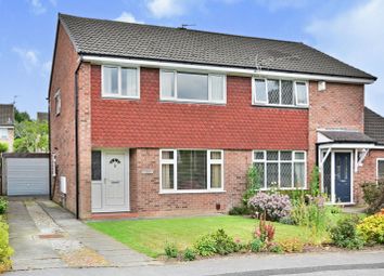 Thumbnail 3 bed semi-detached house for sale in Denbury Green, Hazel Grove, Stockport, Greater Manchester