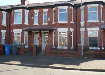 Thumbnail 3 bed terraced house for sale in Spencer Avenue, Whalley Range, Manchester.