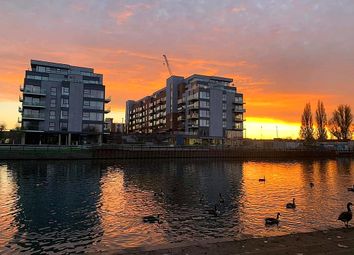Thumbnail 2 bed flat for sale in River Facing Apartment On Kitson House, Fletton Quays, Peterborough