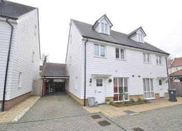 Thumbnail 3 bed semi-detached house to rent in Ronald Eastwood Row, Ashford