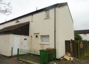Thumbnail 3 bed end terrace house for sale in Crabtree, Paston, Peterborough