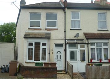Thumbnail End terrace house to rent in Percy Road, Mitcham Junction, Mitcham