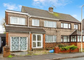 Thumbnail Semi-detached house for sale in Llangewydd Road, Bridgend