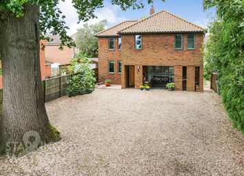Thumbnail 4 bed detached house for sale in Back Lane, Wymondham