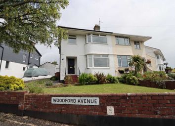 Thumbnail 3 bed semi-detached house for sale in 24 Woodford Avenue, Plymouth