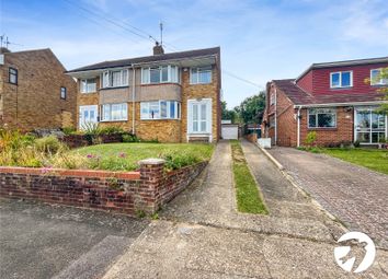 Thumbnail 3 bed semi-detached house for sale in Carlton Crescent, Chatham, Kent