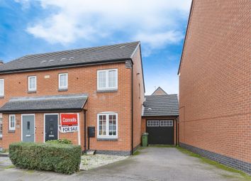Thumbnail Semi-detached house for sale in Ridleys Close, Countesthorpe, Leicester