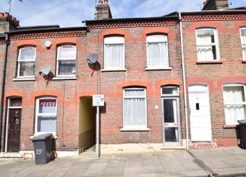 Thumbnail 3 bed terraced house to rent in Hartley Road, Luton, Bedfordshire