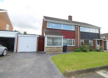 Thumbnail 3 bed semi-detached house for sale in Coxwold Close, Middlesbrough