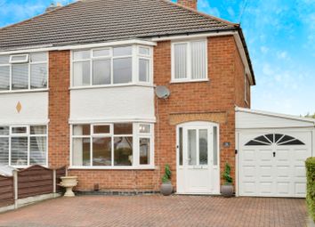 Thumbnail Semi-detached house for sale in Pennant Close, Leicester