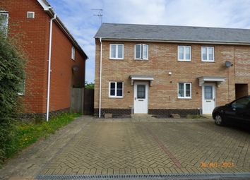 Thumbnail 2 bed end terrace house to rent in Rushton Drive, Carlton Colville, Lowestoft