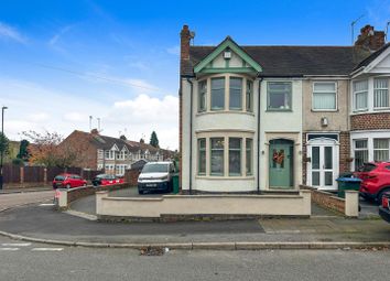 Thumbnail 3 bed end terrace house for sale in Dennis Road, Coventry