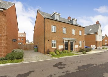 Thumbnail 3 bed town house for sale in Emerald Way, Broughton, Aylesbury