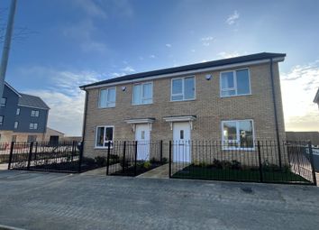 Thumbnail 3 bed semi-detached house for sale in London Road, Norman Cross, Peterborough