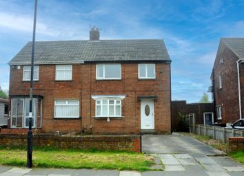 Thumbnail Semi-detached house for sale in Brenkley Avenue, Shiremoor, Newcastle Upon Tyne