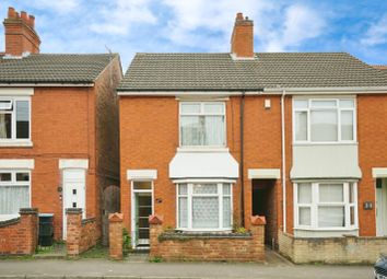 Thumbnail End terrace house for sale in Crescent Road, Hugglescote, Coalville, Leicestershire