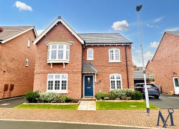 Thumbnail 4 bed detached house for sale in Emmerson Avenue, Hugglescote, Coalville